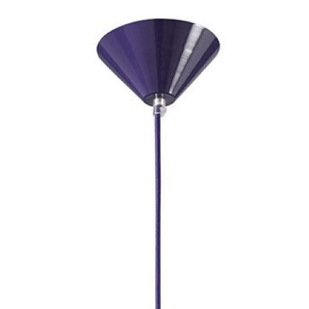 LAMPADARIO SOSPENSIONE IN METALLO VIOLA PERENZ
