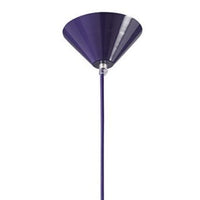 LAMPADARIO SOSPENSIONE IN METALLO VIOLA PERENZ