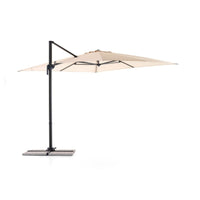 OMBRELLONE TONDO A BRACCIO SPRING ECRU 3X3X2.70 CM  RETTRATTILE