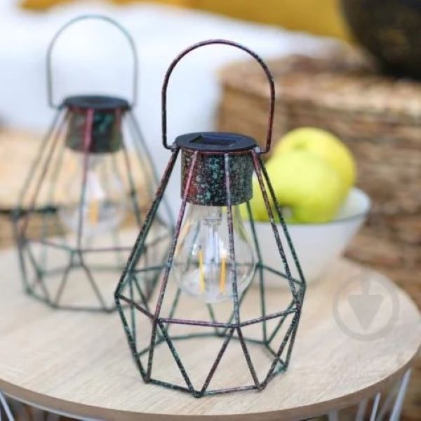 LANTERNA A RICARICA SOLARE DA ESTERNO DUSSELDORF LUXFORM