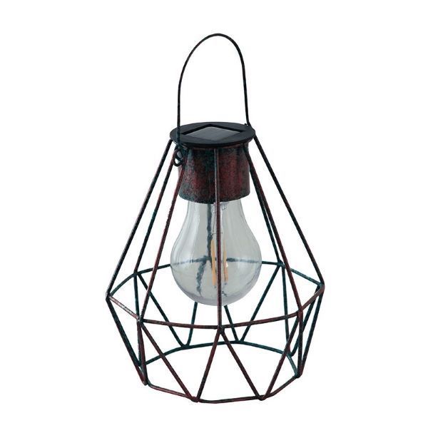 LANTERNA A RICARICA SOLARE DA ESTERNO DUSSELDORF LUXFORM