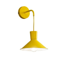 APPLIQUE DA PARETE GIALLA ELIO ONDALUCE