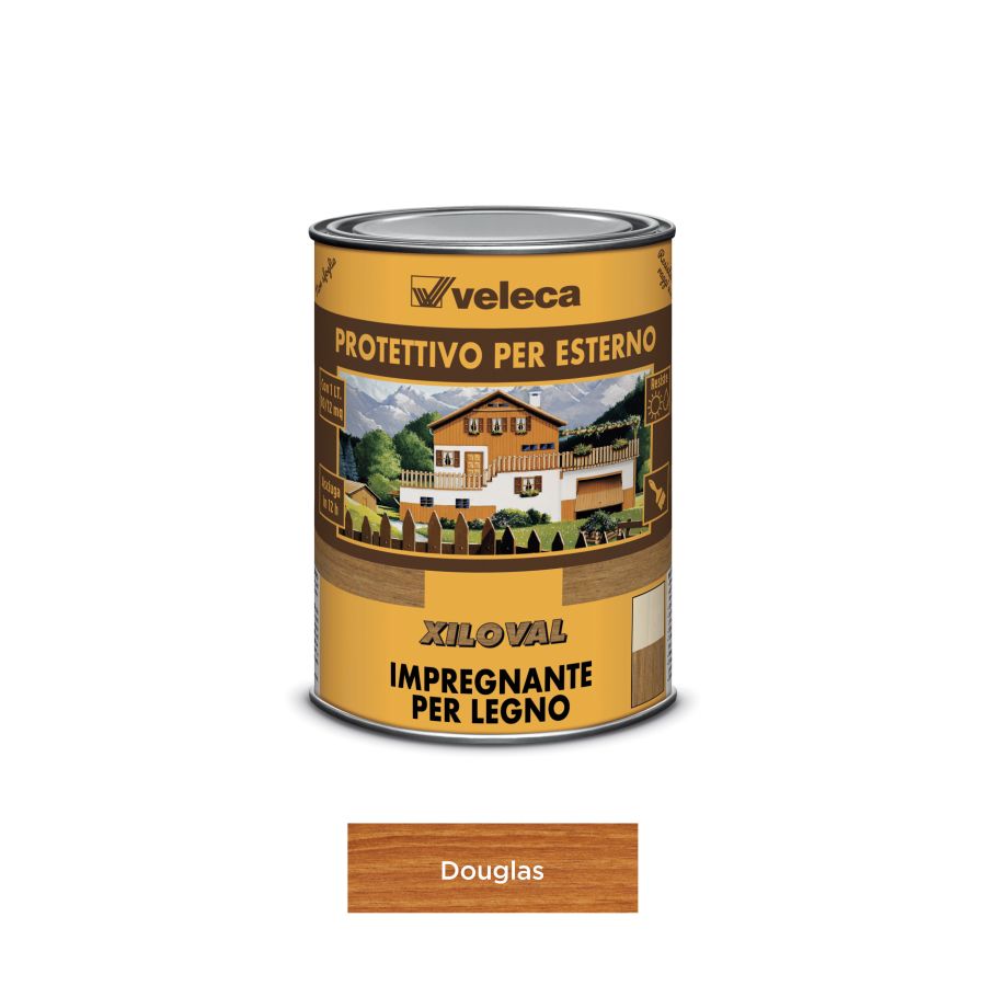 IMPREGNANTE PROTETTIVO PER LEGNO DOUGLAS   1LT  XILOVAL