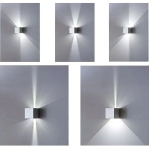 APPLIQUE PARETE CUBO DA ESTERNO ANTRACITE A LED 16W 4000K HOTSHOT AFFRALUX