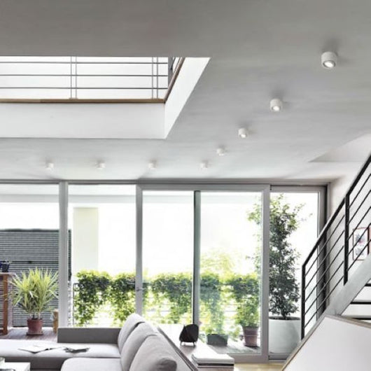 SPOT DA SOFFITTO BIANCO ORIENTABILE A LED ANZIO FABAS