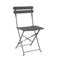 SEDIA PER GIARDINO PIEGHEVOLE YASMIN ANTRACITE BIZZOTTO