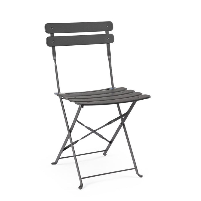 SEDIA PER GIARDINO PIEGHEVOLE YASMIN ANTRACITE BIZZOTTO