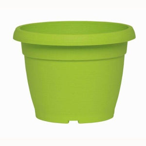 VASO SIMILCOTTO SPAZZOLATO D 35 VERDE LIME IN PLASTICA