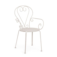 SEDIA CON BRACCIOLI ETIENNE DA ESTERNO GRIZ BIZZOTTO