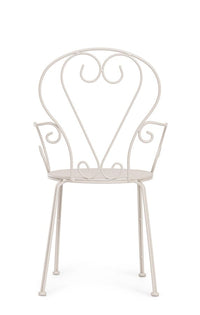 SEDIA CON BRACCIOLI ETIENNE DA ESTERNO GRIZ BIZZOTTO