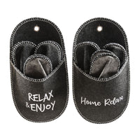 CIABATTONA PANNOLENCI CON 3 PAIA PANTOFOLE 49X26CM PREZZO CAD UNO