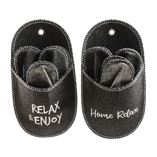 CIABATTONA PANNOLENCI CON 3 PAIA PANTOFOLE 49X26CM PREZZO CAD UNO