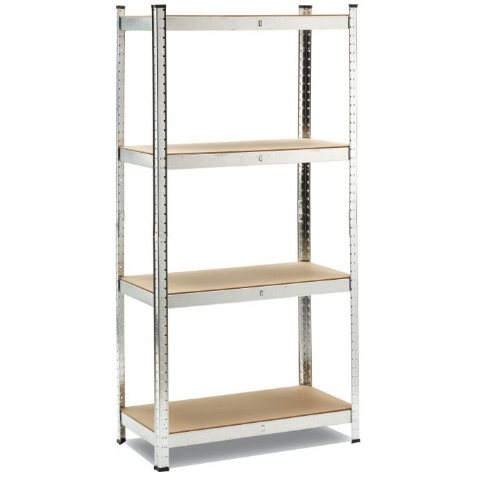 SCAFFALE JOKER 4 RIPIANI ZINCATO 150X60X180H CM