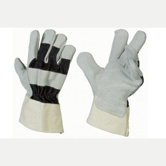 GUANTO CROSTA DORSO TELA