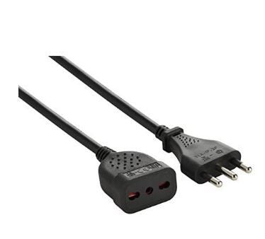 PROLUNGA 3M NERA SPINA 16A PRESA 10/16A H05VV-F 3G1