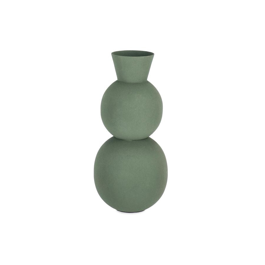 BOTTIGLIA DECORATIVA RIDHI VERDE H32,5