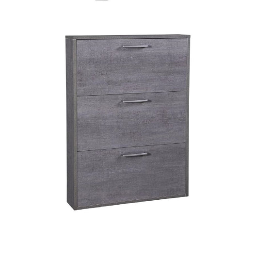 SCARPIERA 3 ANTE A RIBALTA 16MM CEMENTO DA MONTARE