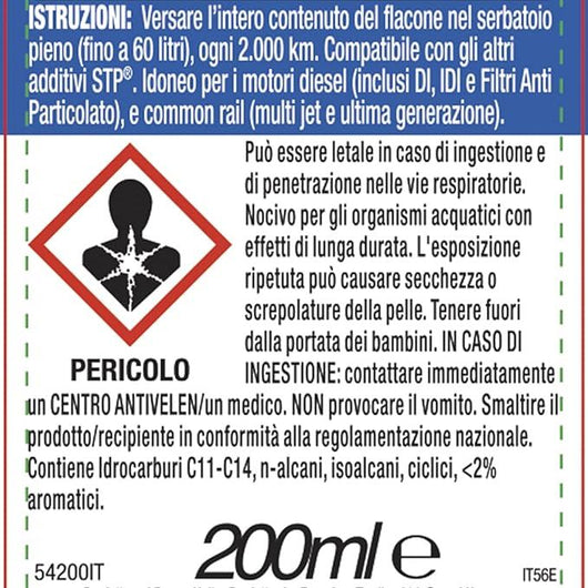ADDITIVO STP TRATTAMENTO DIESEL-COMMON RAIL 200ML
