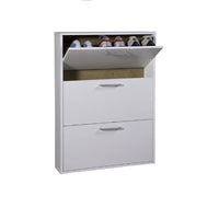 SCARPIERA 3 ANTE A RIBALTA 16MM BIANCA DA MONTARE