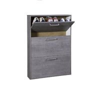 SCARPIERA 3 ANTE A RIBALTA 16MM CEMENTO DA MONTARE