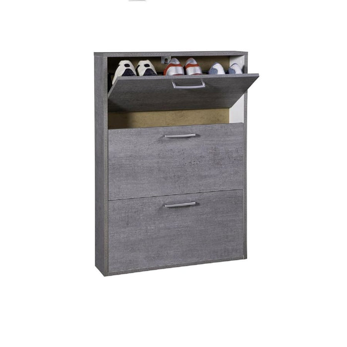 SCARPIERA 3 ANTE A RIBALTA 16MM CEMENTO DA MONTARE