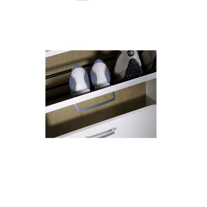 SCARPIERA 3 ANTE A RIBALTA 16MM BIANCA DA MONTARE