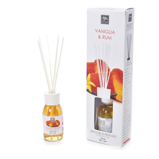 DIFFUSORE BOUQUET VANIGLIA E RUM  125 ML