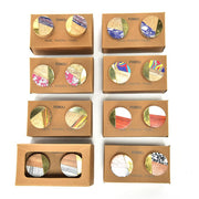 SET 2 POMOLI IN LEGNO E RESINA 4X6,5 ASSORTITI PREZZO A COPPIA CAD UNO