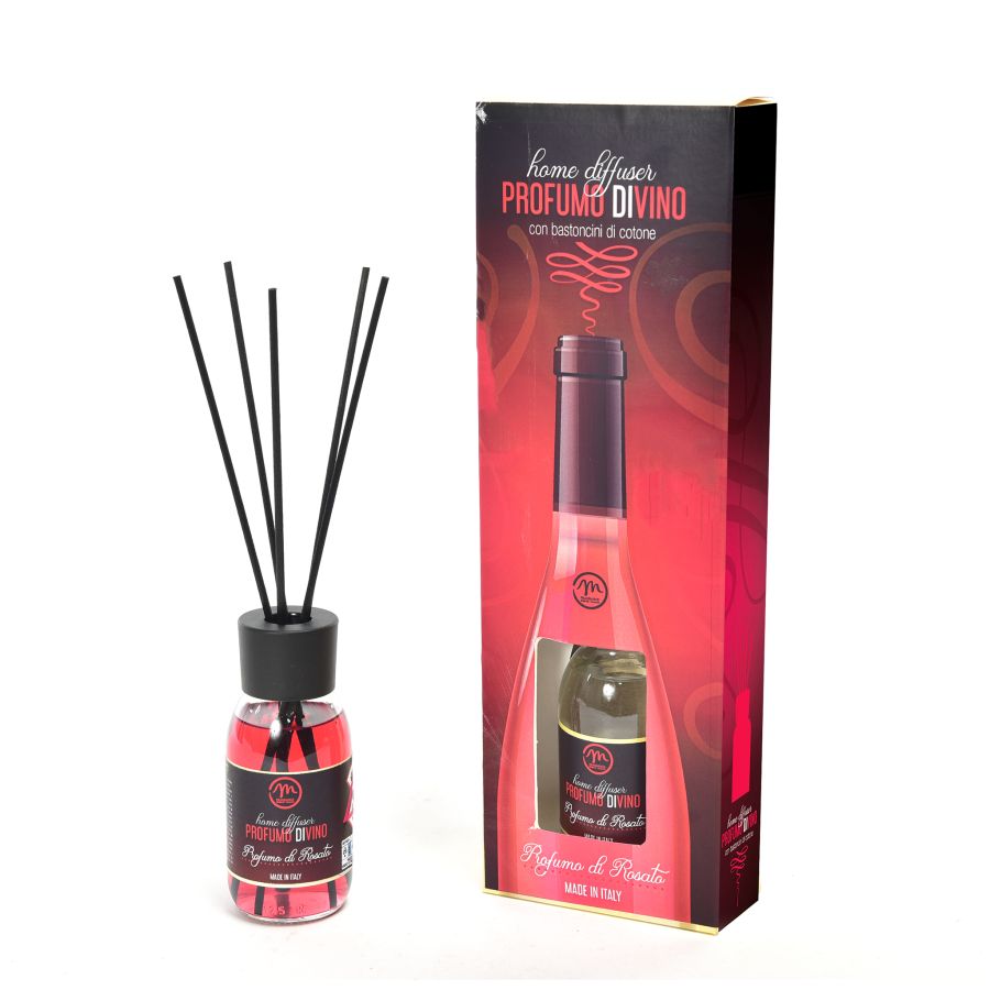 DIFFUSORE PROFUMI DI VINO PROFUMO DI ROSATO125 ML