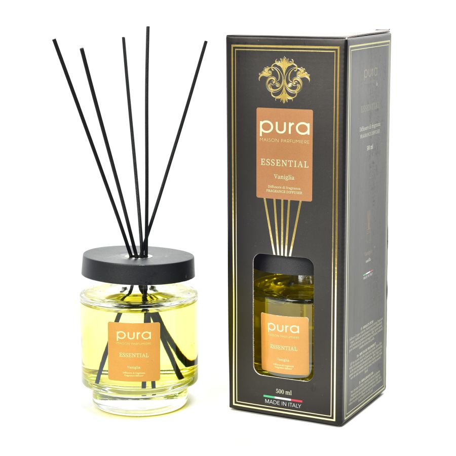 DIFFUSORE BOTTIGLIA PURA VANIGLIA 500 ML