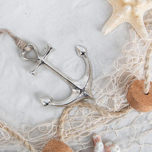 ANCORA DA APPENDERE IN ALLUMINIO ORO 19X1X22,5CM