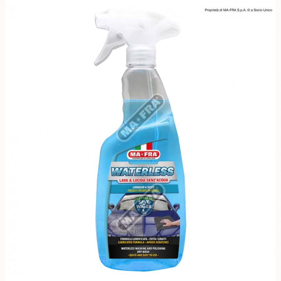 WATERLESS-LAVA E LUCIDA SENZ' ACQUA MAFRA