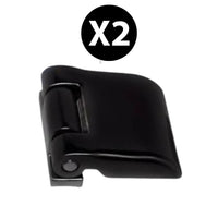 Coppia cerniere per scuretto ante in alluminio Vania Master nero alta resistenza