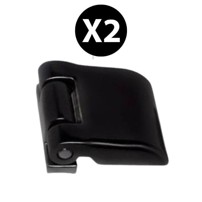 Coppia cerniere per scuretto ante in alluminio Vania Master nero alta resistenza