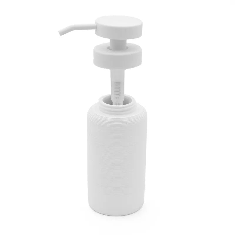 DISPENSER SAPONE MARIKA BIANCO IN POLIRESINA.