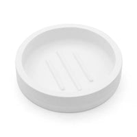 PORTASAPONE MARIKA BIANCO IN POLIRESINA.