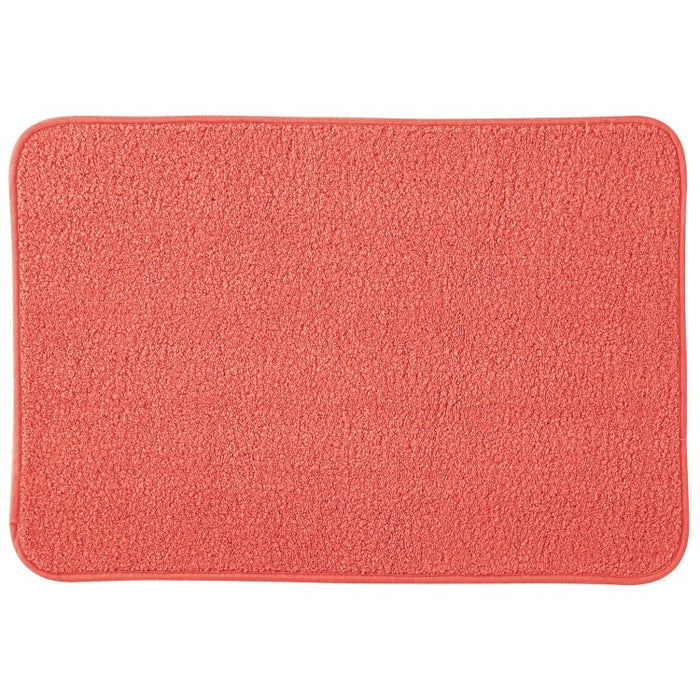 TAPPETO MICROFIBRA 40X60 COLOR ROSSO MATTONE.