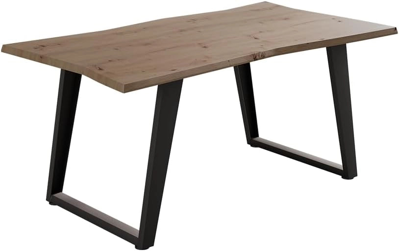 Tavolino da caffè Yan, Artigiano, 100 x 60 cm, adatto all'uso come tavolino da soggiorno o tavolino laterale