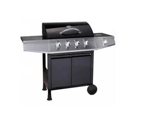 Barbecue a gas Fireplus Style 4 con 4 bruciatori e 1 fornello laterale