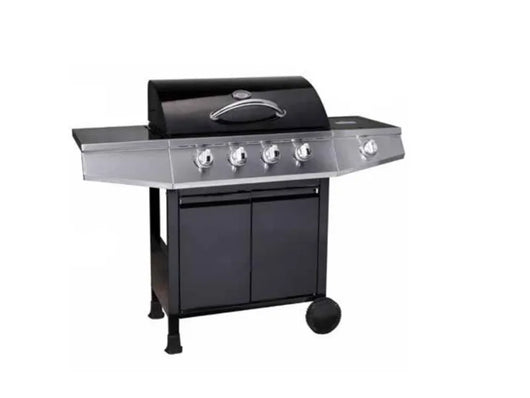 Barbecue a gas Fireplus Style 4 con 4 bruciatori e 1 fornello laterale