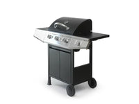 Barbecue a gas Fireplus Style 3 con 3 bruciatori e 1 fornello laterale