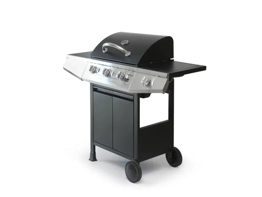 Barbecue a gas Fireplus Style 3 con 3 bruciatori e 1 fornello laterale