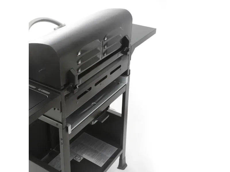 Barbecue a gas Fireplus Style 4 con 4 bruciatori e 1 fornello laterale