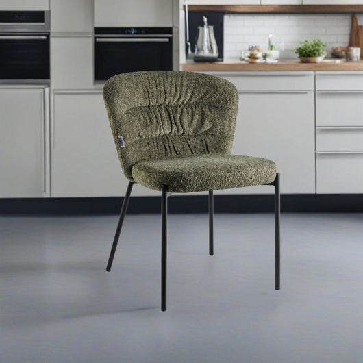 SEDIA CAMI 55X60XH78CM VERDE TEDDY.