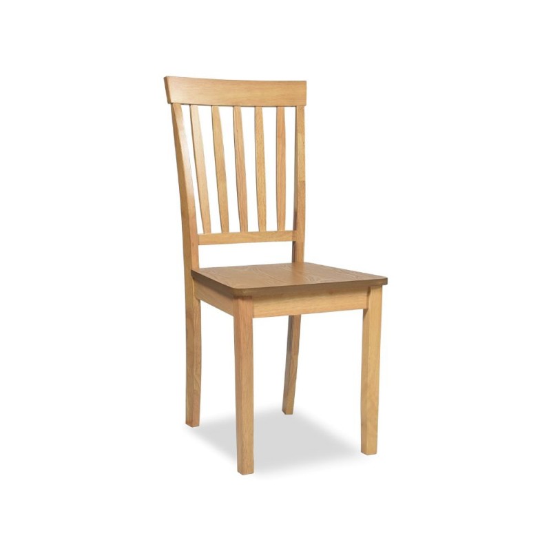 SEDIA DORI IN LEGNO 42,5X41,5XH93CM ROVERE.