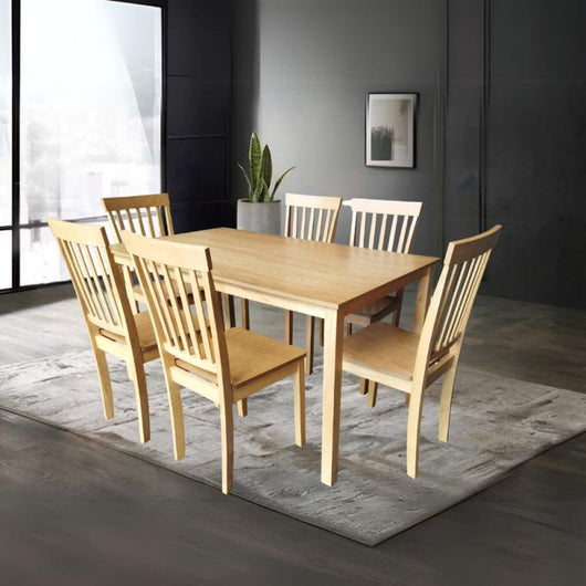 TAVOLO DORI 140X80XH73,8CM ROVERE.