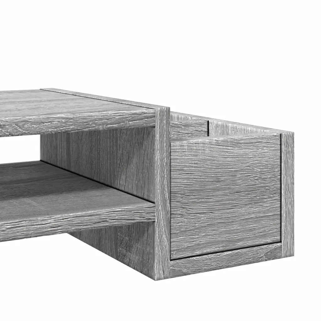 vidaXL Supporto Monitor con Cassetti Sonoma 100x27x15 cm in Truciolato