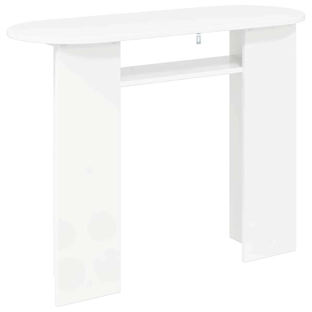 Tavolo consolle Bianco 100 x 39,5 x 75 cm Legno ingegnerizzato