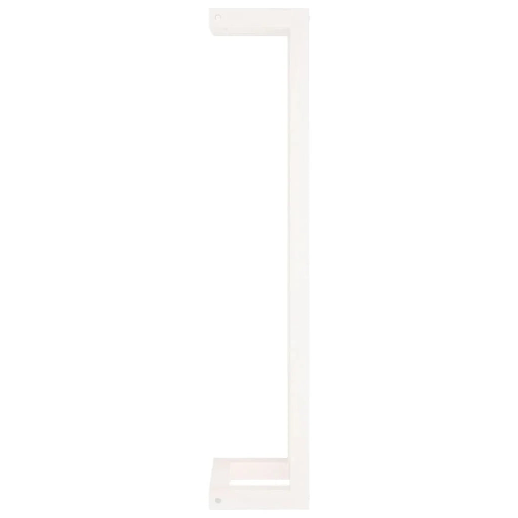 Portasciugamani bianco 23x18x90 cm in legno massello di pino 02_0005498