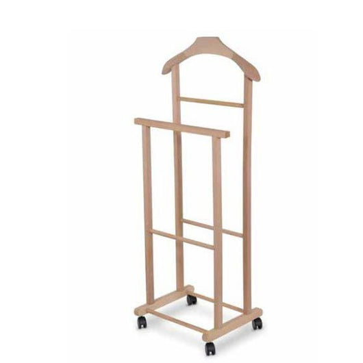 INDOSSATORE DOPPIO IN LEGNO MASSELLO 44X30X103H CM DOMOPACK LIVING
